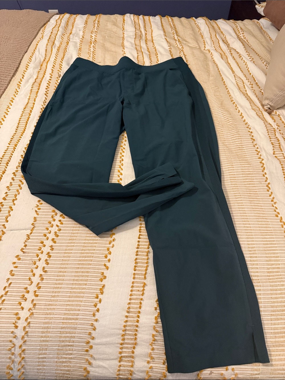 Athleta Brooklyn Women's Teal Performance Pants